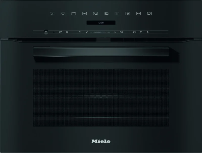 MIELE Kompakt-Backofen mit Mikrow. H 7240-60 BM SW 400V