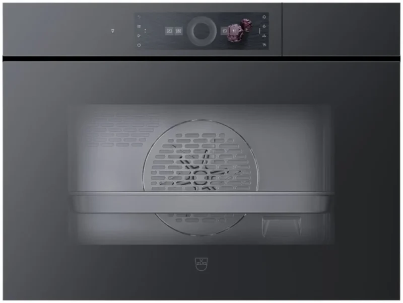 V-ZUG Steamer CombiSteamer V6000 45F - Spiegelglas Schwarz (2304500001)