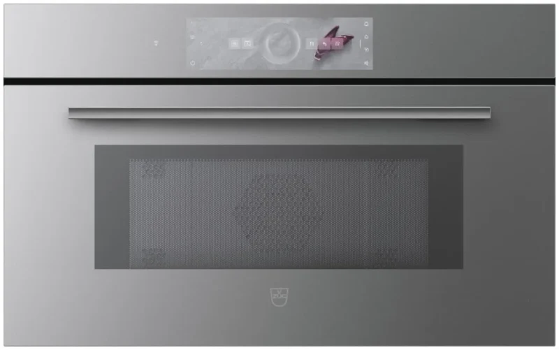 V-ZUG Mikrowelle CombiMiwell V2000 38 - Spiegelglas Platinum (2402100001)