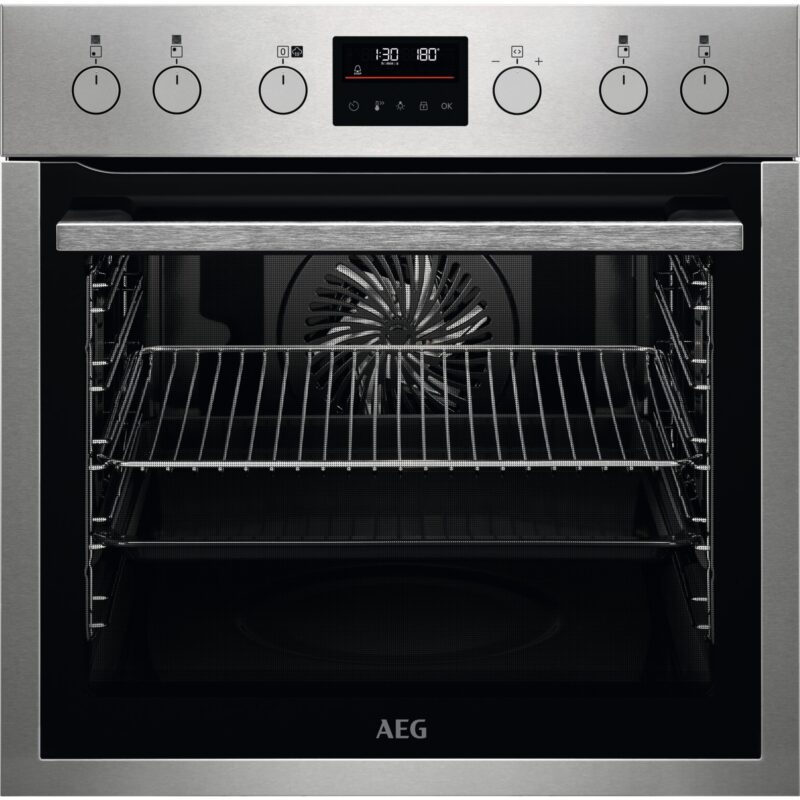 AEG Einbauherd EHBZDM - Chrom mit Antifingerprint Beschichtung (940321402)