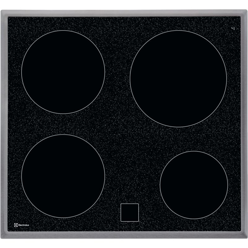 Electrolux Glaskeramik-Kochfeld GK56CN - Chrom (949596666)