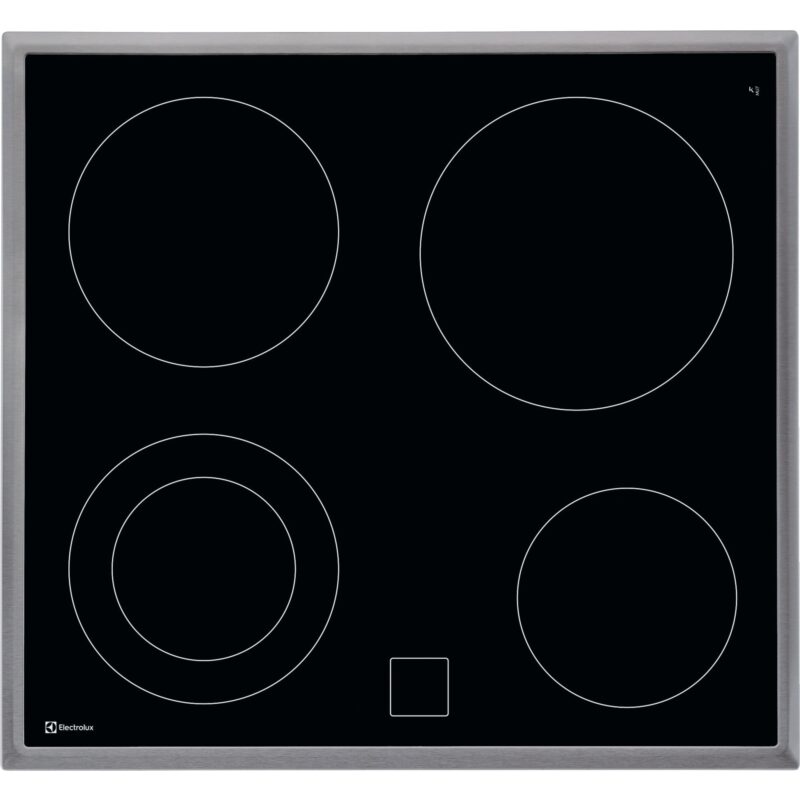 Electrolux Glaskeramik-Kochfeld GK56PCN - Chrom (949596662)