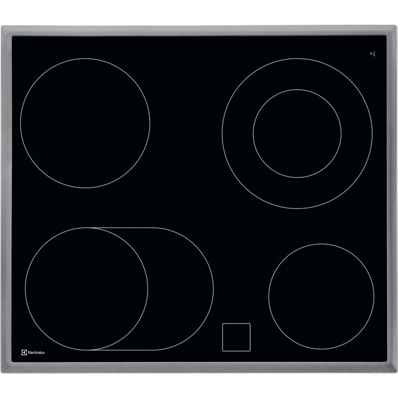 Electrolux Glaskeramik-Kochfeld GK58CCN - Chrom (949596658)