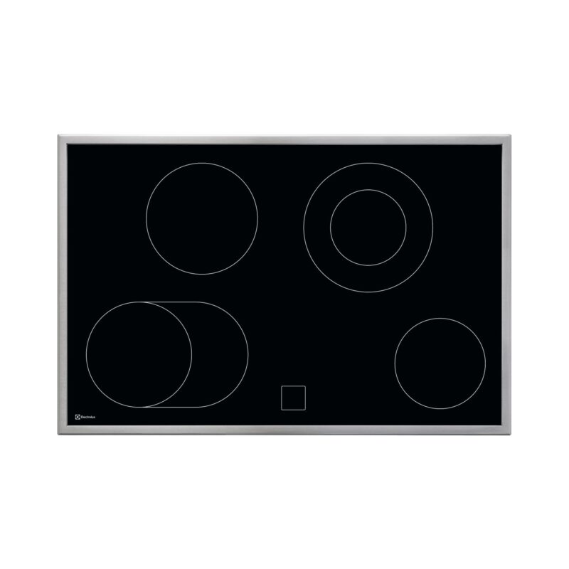 Electrolux Glaskeramik-Kochfeld GK78CCN - Chrom (949596656)