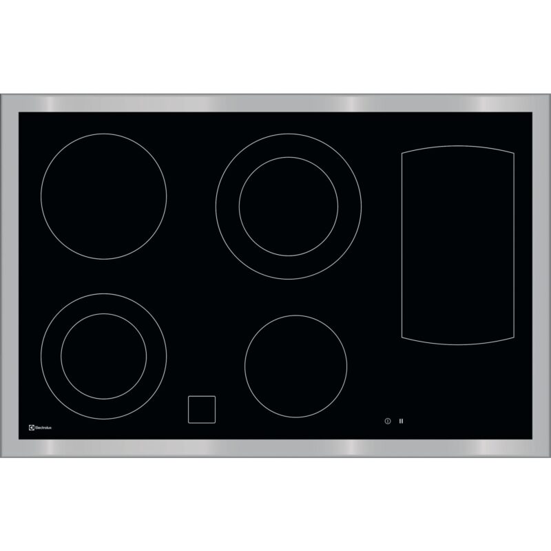 Electrolux Glaskeramik-Kochfeld GK80RPLCN - Chrom (949596655)