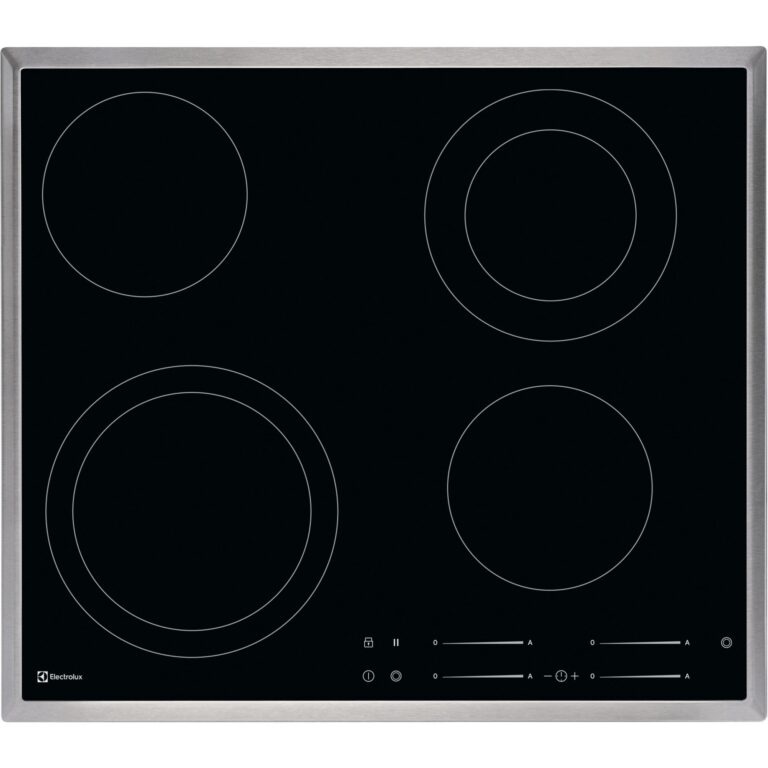 Electrolux Glaskeramik-Kochfeld GK58TSCN - Chrom (949492651)