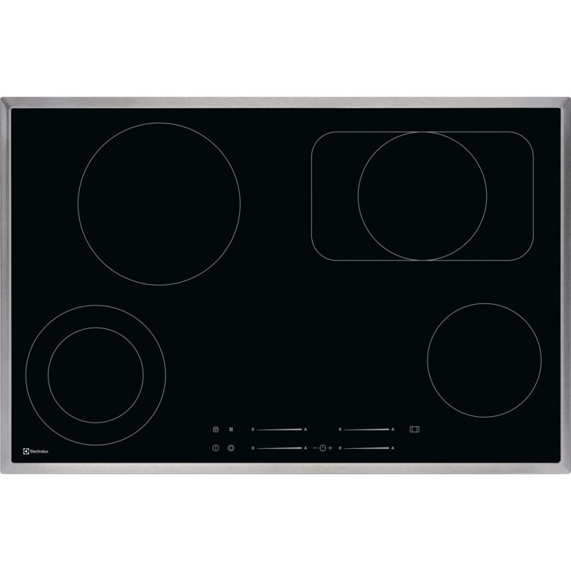 Electrolux Glaskeramik-Kochfeld GK78TSCN - Chrom (949596645)