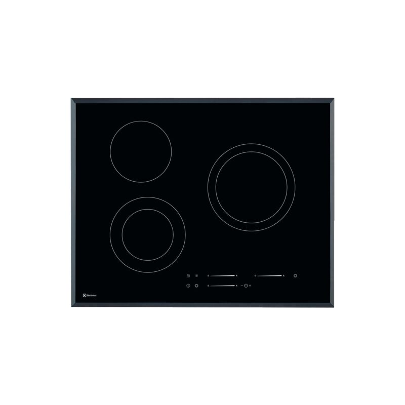 Electrolux Glaskeramik-Kochfeld GK65TSF - Chrom (949596648)