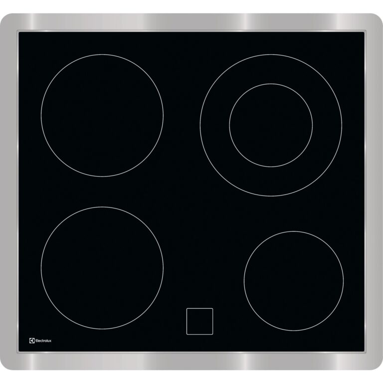 Electrolux Glaskeramik-Kochfeld GK56PPLRCN - Chrom (949596663)