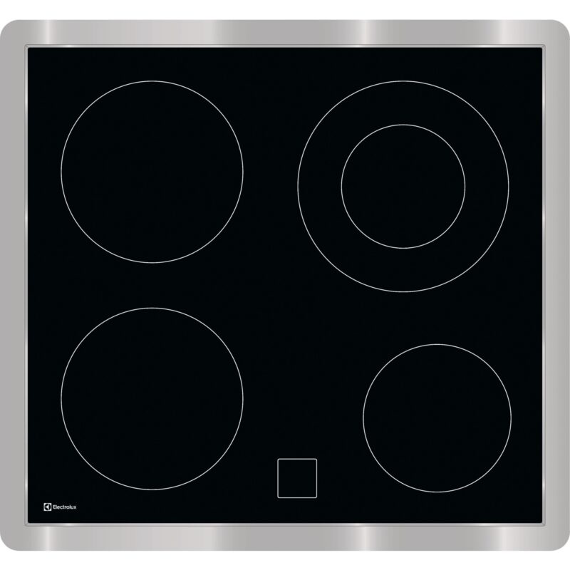 Electrolux Glaskeramik-Kochfeld GK56PPLRCN - Chrom (949596663)