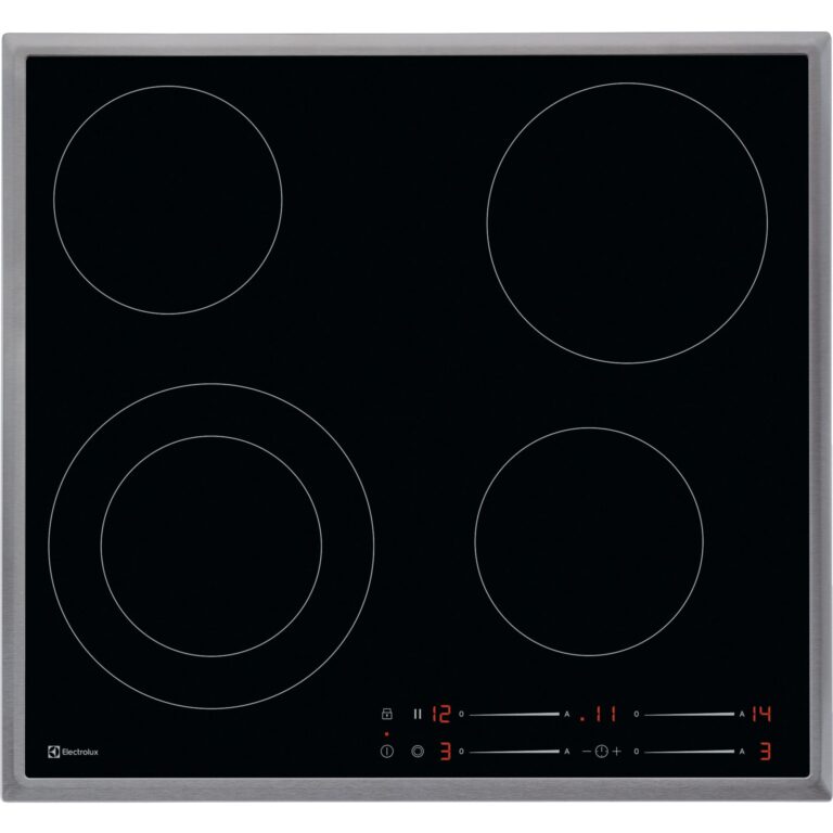 Electrolux Glaskeramik-Kochfeld GK56TSCN - Chrom (949596887)