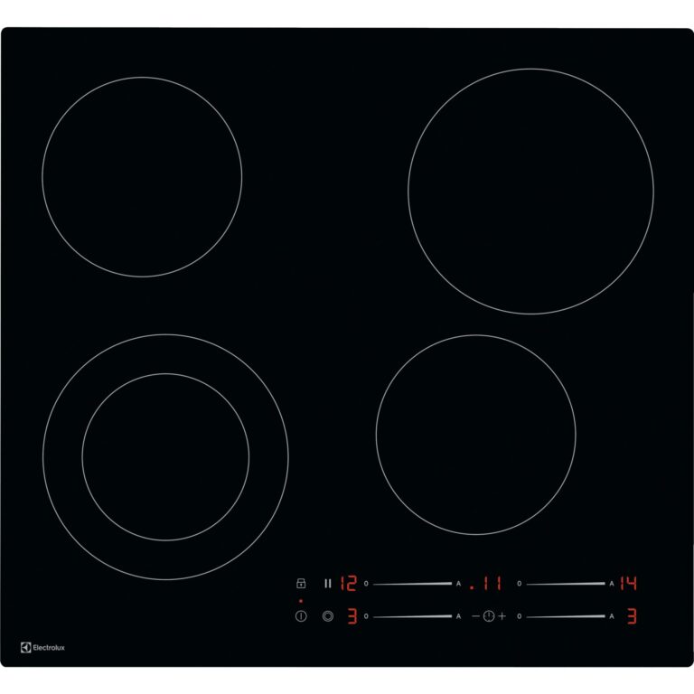 Electrolux Glaskeramik-Kochfeld GK56TSO - Schwarz (949596886)