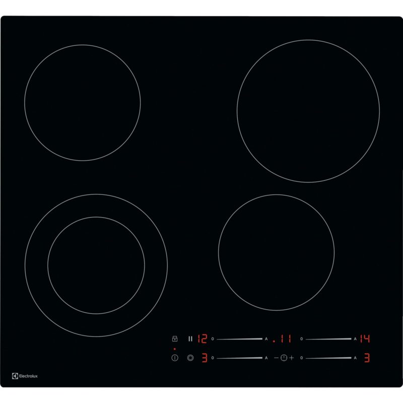 Electrolux Glaskeramik-Kochfeld GK56TSO - Schwarz (949596886)