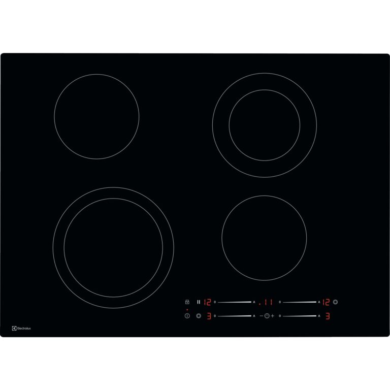 Electrolux Glaskeramik-Kochfeld GK69TSO - Schwarz (949599180)