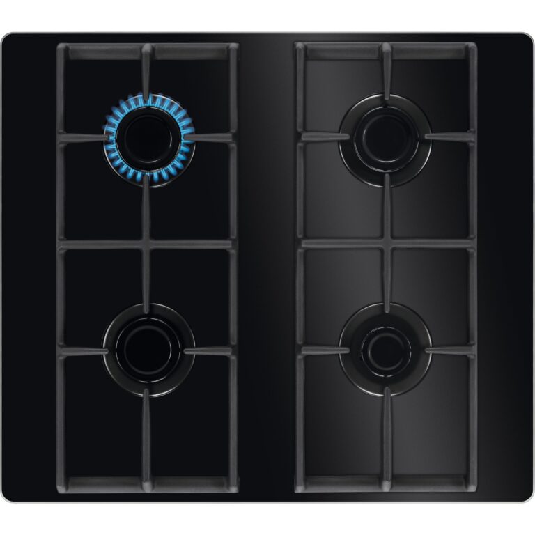 Electrolux Gas-Einbaukochmulde GKM45GLAS - Schwarz (949640995)