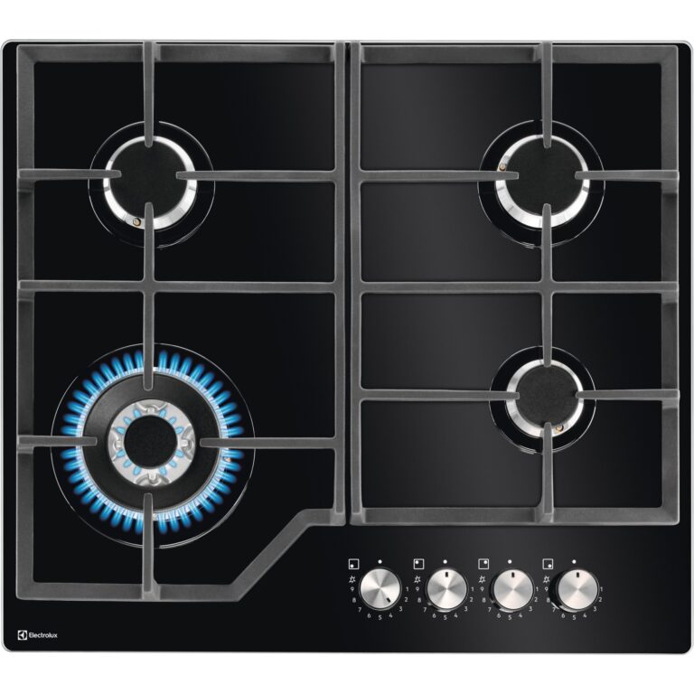 Electrolux Gas-Einbaurechaud GK58DKG4O - Schwarz (949641033)