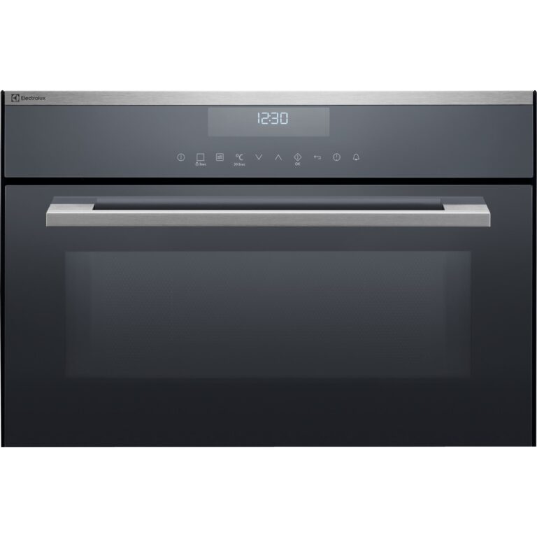 Electrolux Kompakt-Kombi-Mikrowellengerät EB3GL9KCN - Chrom mit Antifingerprint Beschichtung (941047348)