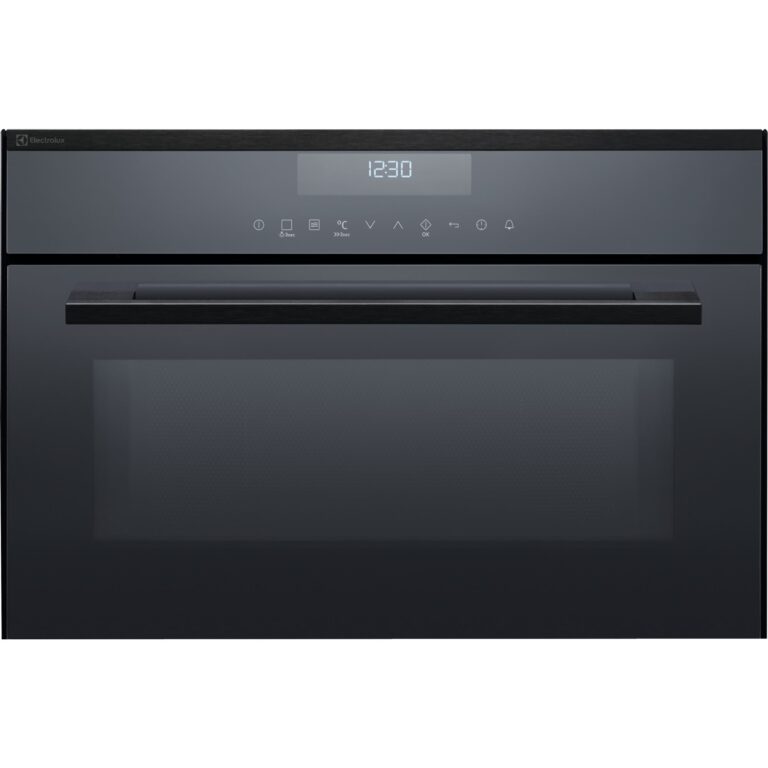 Electrolux Kompakt-Kombi-Mikrowellengerät EB3GL9KSP - Chrom mit Antifingerprint Beschichtung (941047349)