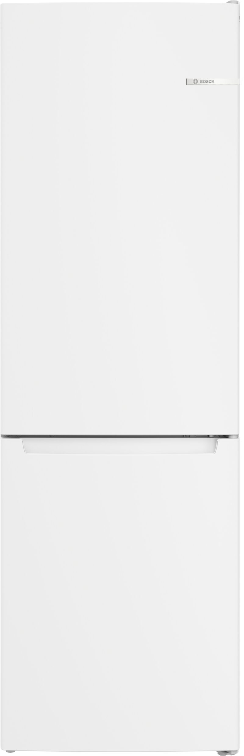 Bosch Serie 2, Freistehende Kühl-Gefrier-Kombination, 186 x 60 cm, Weiss (KGN36NWEA)