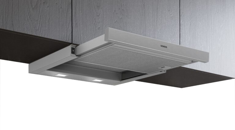 Siemens iQ100, Flachschirmhaube, 60 cm, Silbermetallic, Griffleiste optional (LI64MB521C)