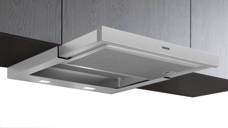 Siemens iQ500, Flachschirmhaube, 60 cm, Edelstahl, Griffleiste optional (LI67RA561C)