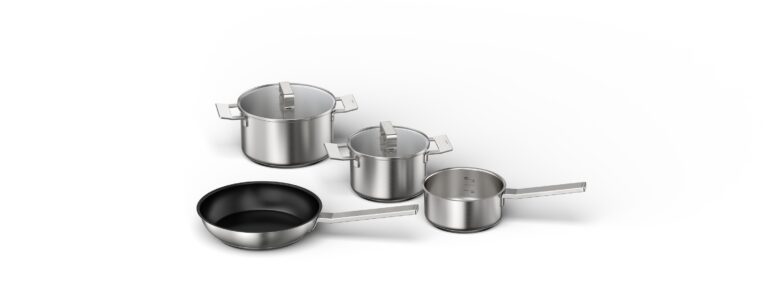 Bosch 4 teiliges Topfset (HEZ9SE040)