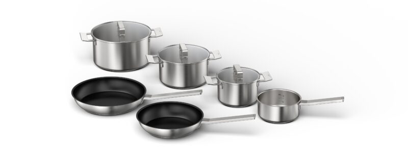 Bosch 6 teiliges Topfset (HEZ9SE060)