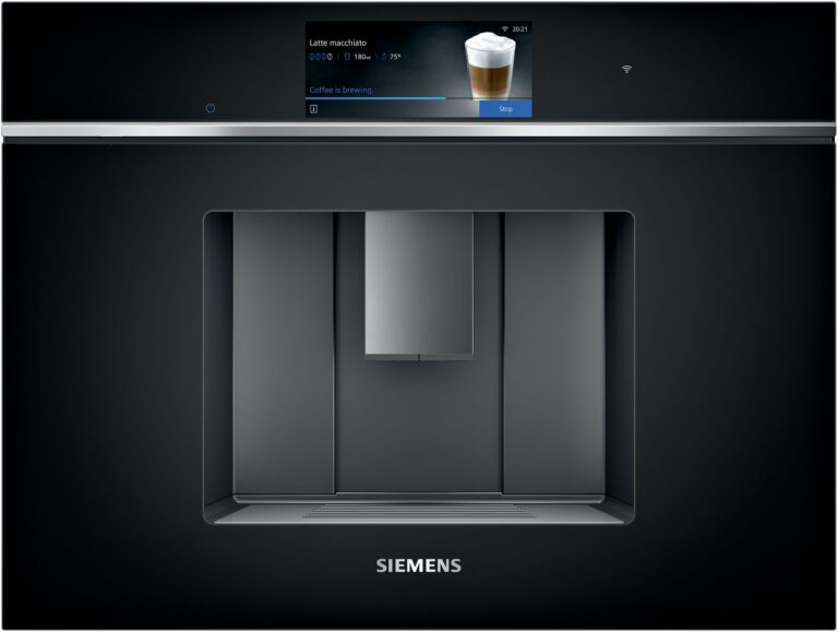 Siemens iQ700, Einbau-Kaffeevollautomat, schwarz (CT718L1B0)