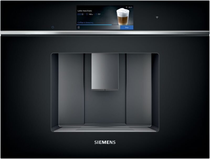 Siemens iQ700, Einbau-Kaffeevollautomat, schwarz (CT718L1B0)
