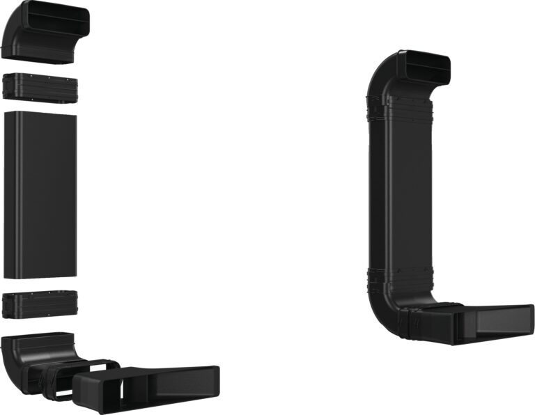Bosch Umluftkit 2 L-Bogen (70cm Einbau) (HEZ9VDKR0)