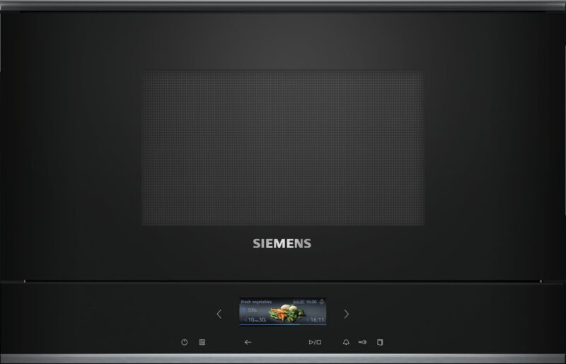 Siemens iQ700, Einbau-Mikrowelle, Schwarz (BE732L1B1C)