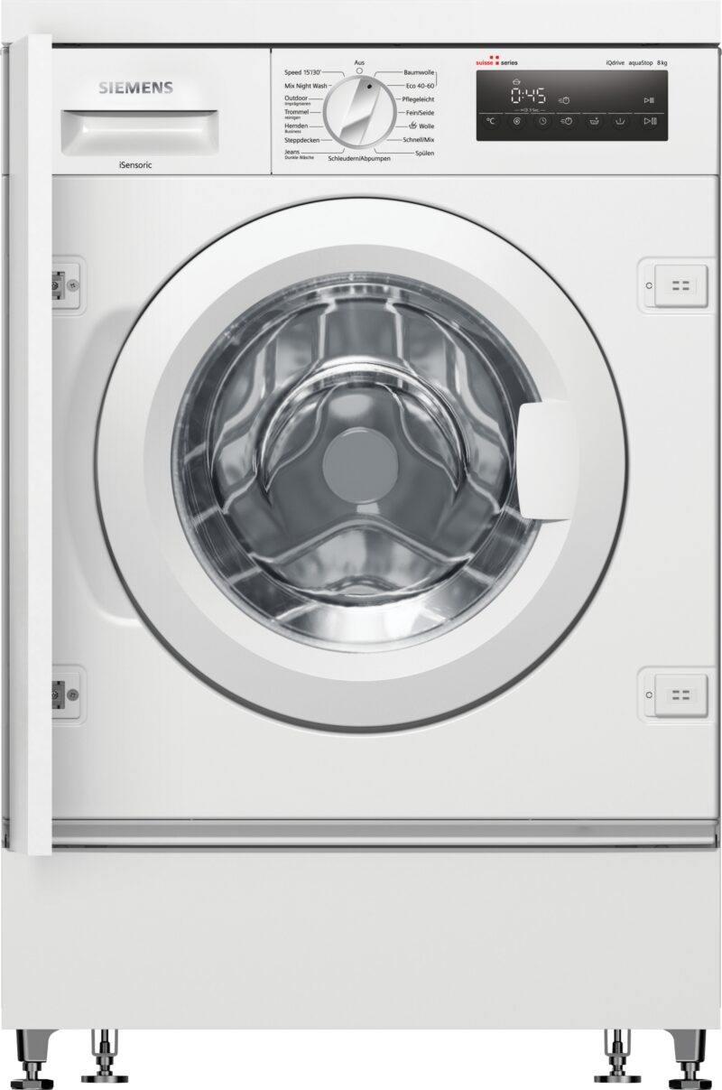 Siemens iQ700, Einbau-Waschmaschine, 8 kg, 1400 U/min. (WI14W542CH)