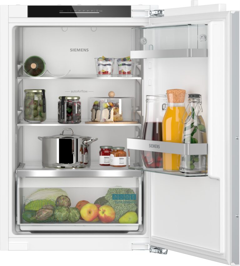 Siemens iQ500, Einbau-Kühlschrank, 88 x 56 cm, Flachscharnier mit Softeinzug (KI21RADD1)