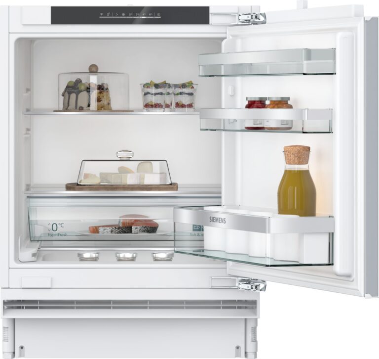 Siemens iQ500, Einbau-Kühlschrank, 82 x 60 cm, Flachscharnier mit Softeinzug (KU21RADE0)