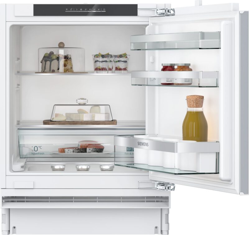 Siemens iQ500, Einbau-Kühlschrank, 82 x 60 cm, Flachscharnier mit Softeinzug (KU21RADE0)