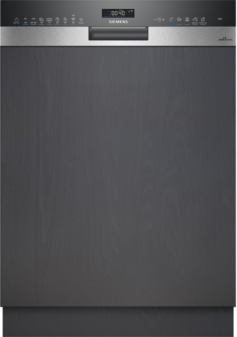 Siemens iQ500, Teilintegrierter Geschirrspüler, 60 cm, XXL, Zeolith-Trocknen (SX55ZS01CH)