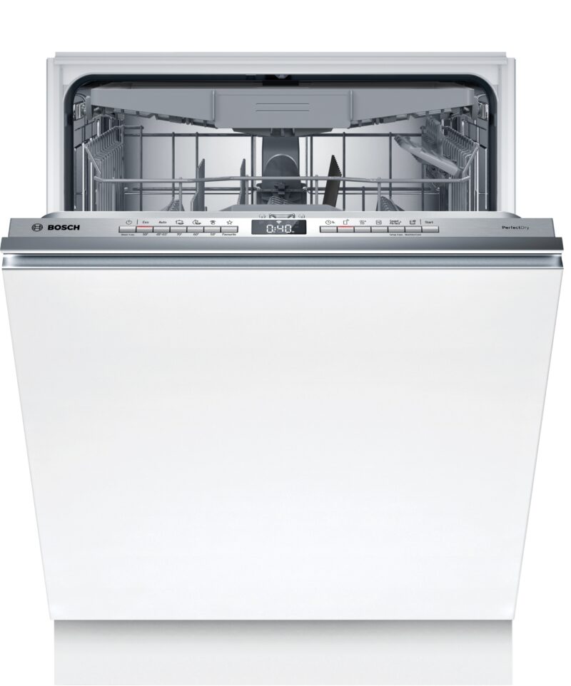 Bosch Serie 6, Vollintegrierter Geschirrspüler, 60 cm, Zeolith-Trocknen (SMV6ZCX10E)