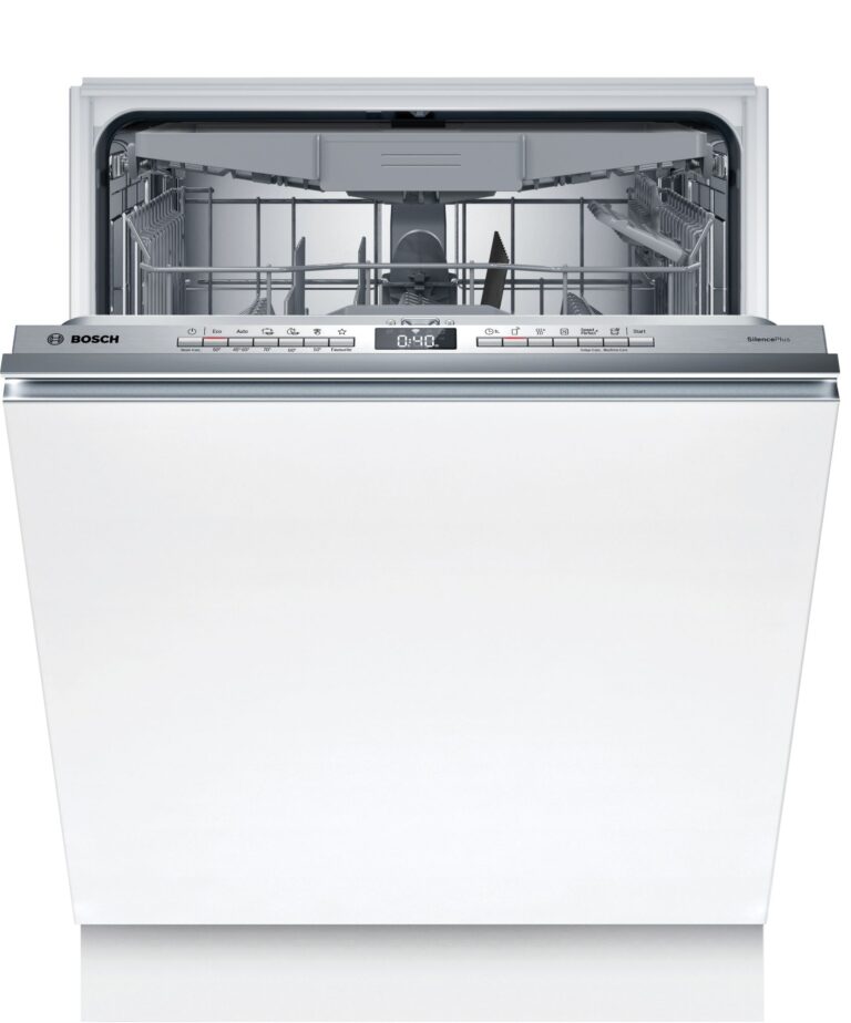 Bosch Serie 4, Vollintegrierter Geschirrspüler, 60 cm, XXL (SBV4ECX28E)