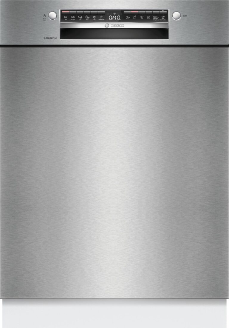 Bosch Serie 4, Unterbau-Geschirrspüler, 60 cm, Edelstahl (SMU4ECS28E)