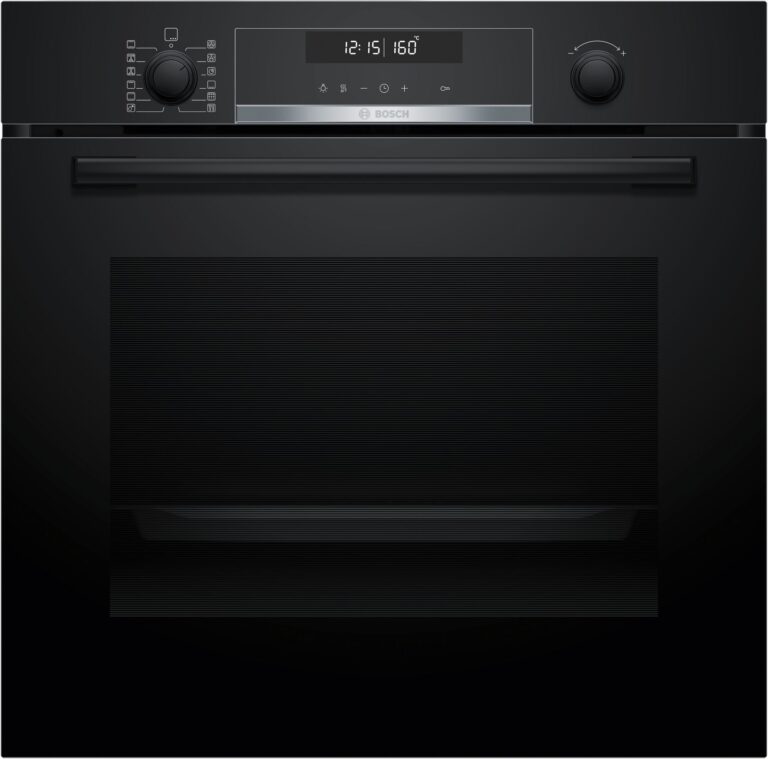 Bosch, Serie 6, Einbau-Backofen, 60 x 60 cm, Schwarz (HBG578BB3)
