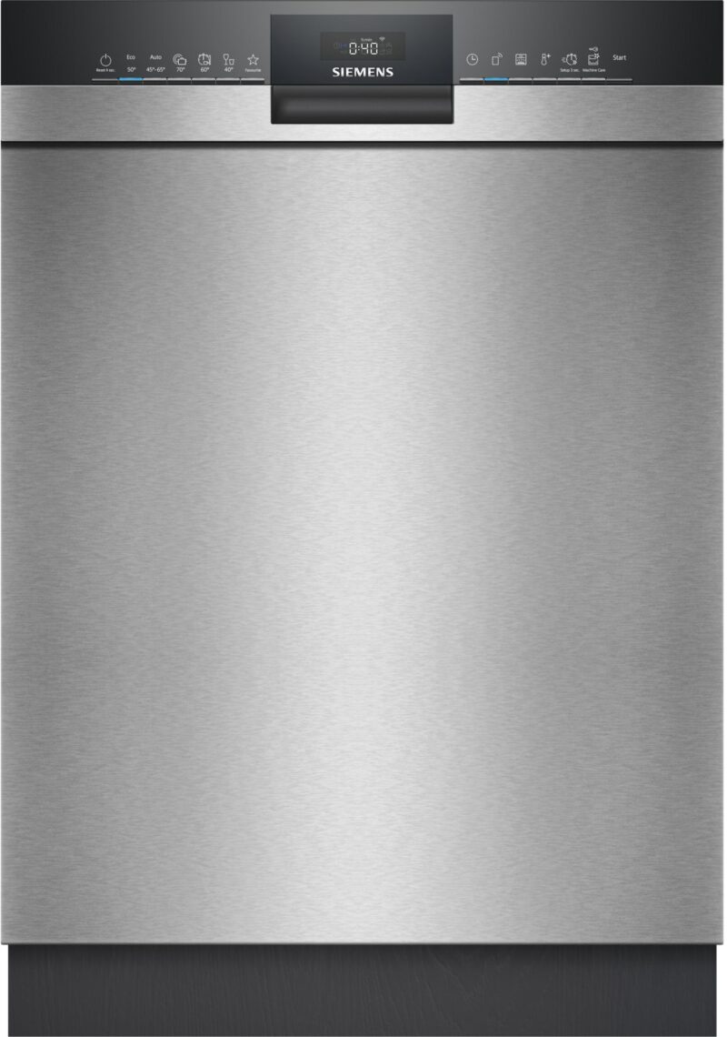 Siemens iQ300, Unterbau-Geschirrspüler, 60 cm, Edelstahl (SN43ES27AE)