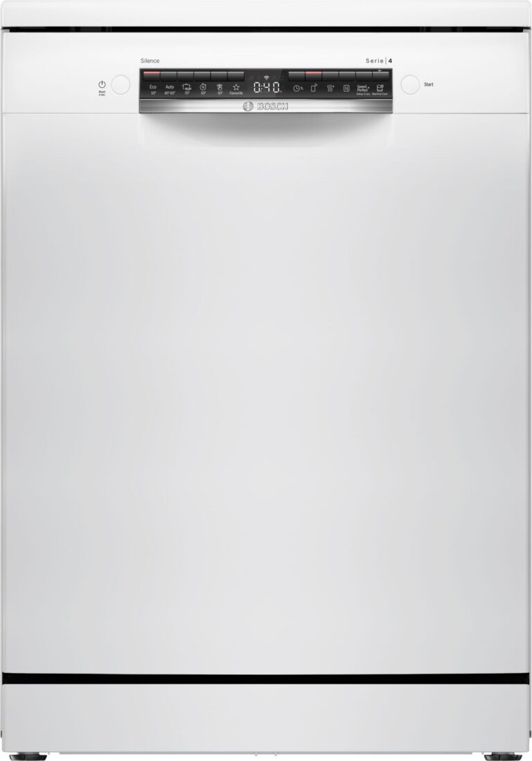 Bosch Serie 4, Freistehender Geschirrspüler, 60 cm, weiss (SMS4HKW07E)
