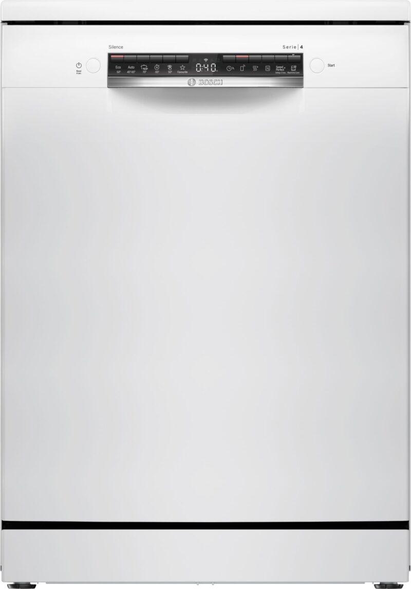 Bosch Serie 4, Freistehender Geschirrspüler, 60 cm, weiss (SMS4HKW07E)