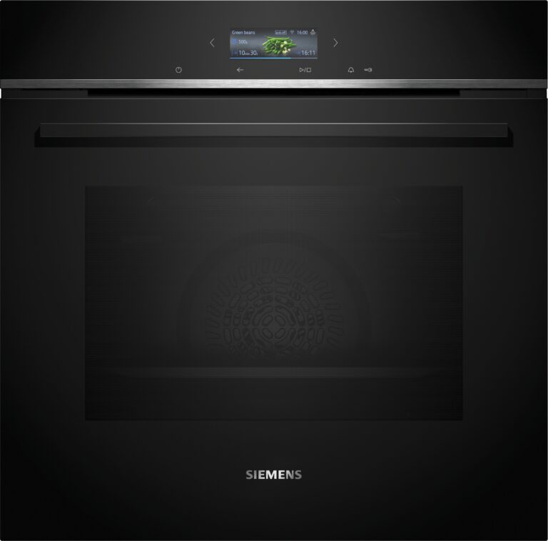 Siemens iQ700, Einbau-Backofen, 60 x 60 cm, Schwarz (HB774G1B1C)
