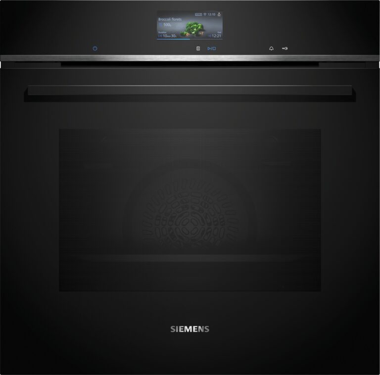 Siemens iQ700, Einbau-Backofen, 60 x 60 cm, Schwarz (HB776G1B1)