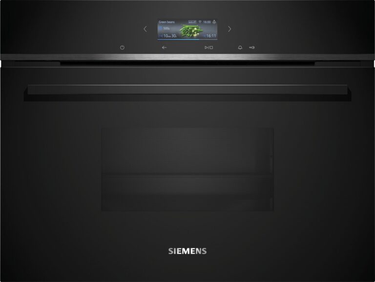 Siemens iQ700, Dampfgarer, 60 x 45 cm, Schwarz (CD714GXB1)