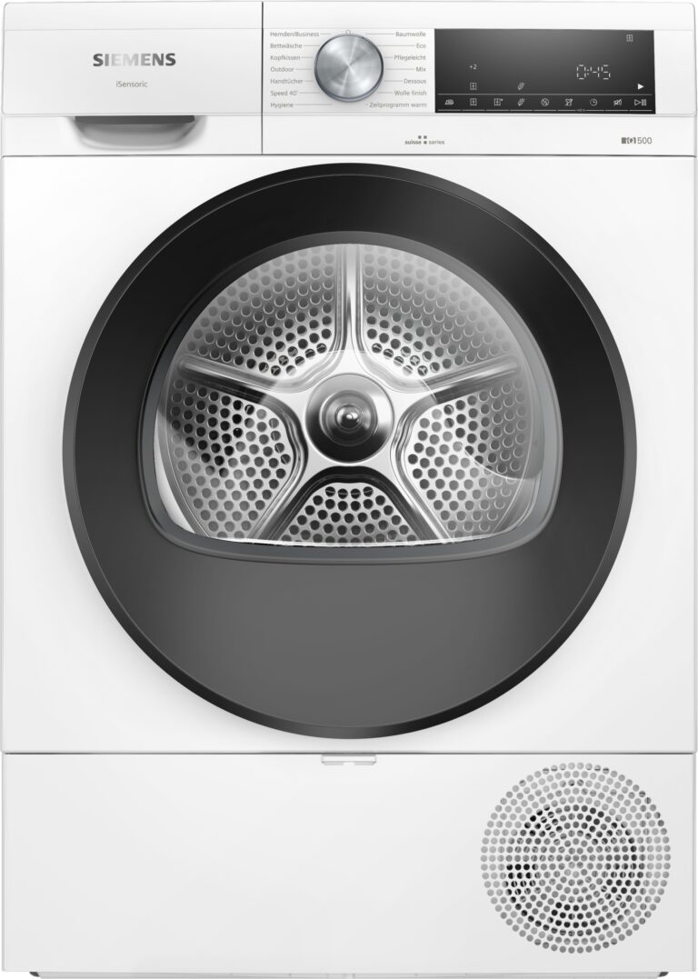 Siemens iQ500, Wärmepumpen-Trockner, 8 kg (WQ33G2V4CH)