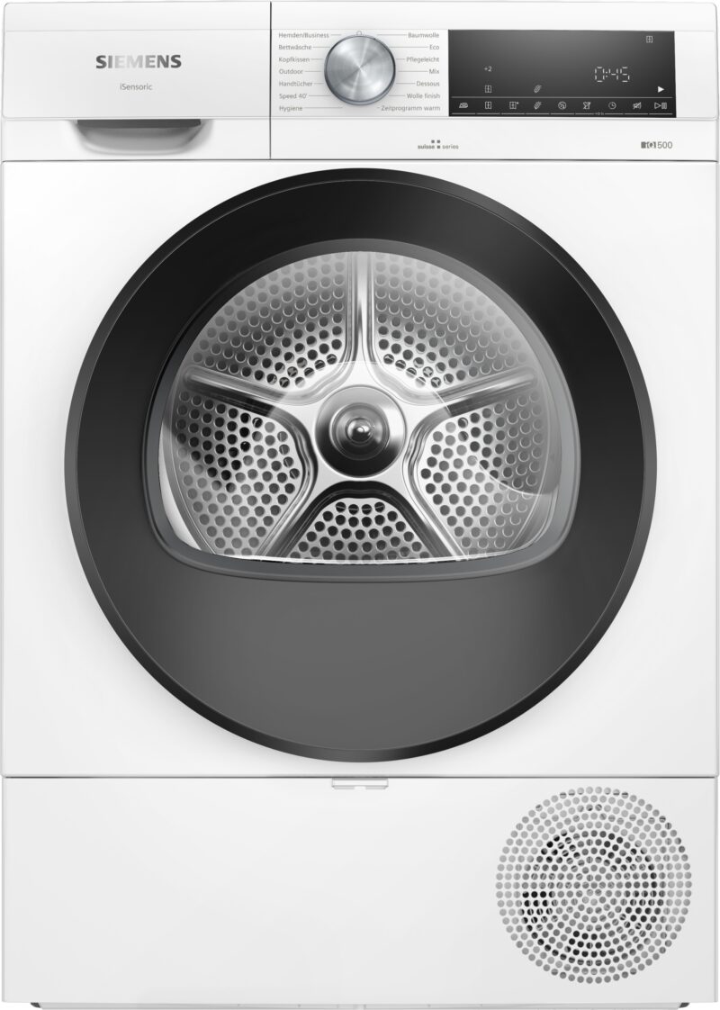 Siemens iQ500, Wärmepumpen-Trockner, 8 kg (WQ33G2V4CH)