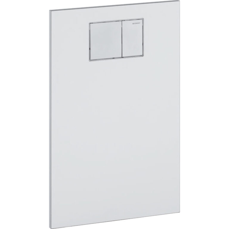 Designplatte für Geberit Dusch-WC AquaClean WC-Aufsatz: weiss-alpin