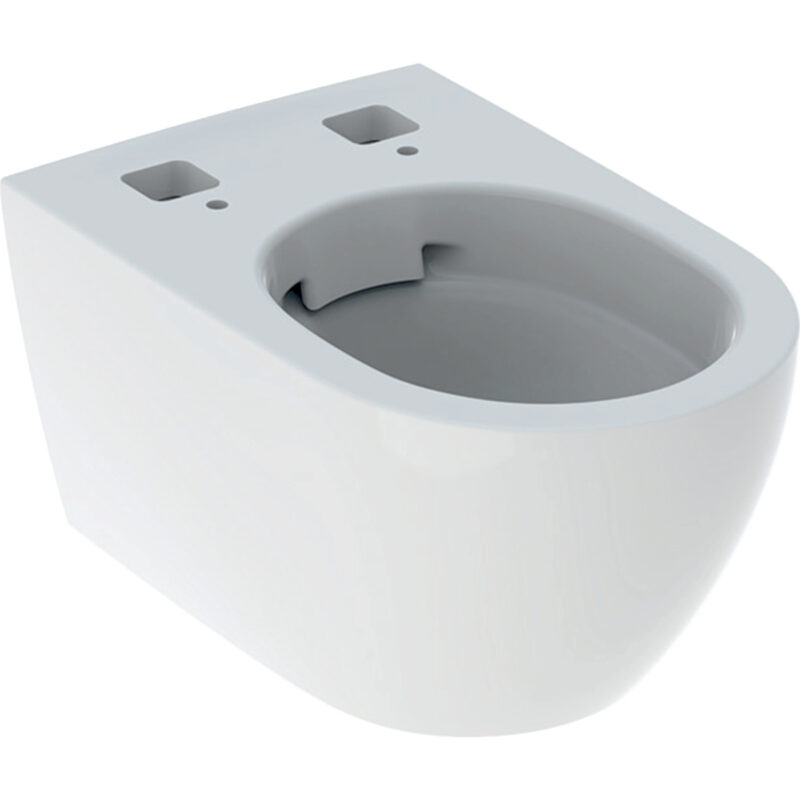 WC-Keramik wandhängend, zu Geberit AquaClean Tuma: weiss-alpin